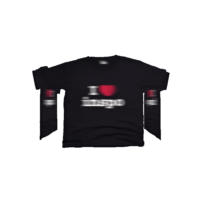 I ❤️ INSPO BLACK T-SHIRT