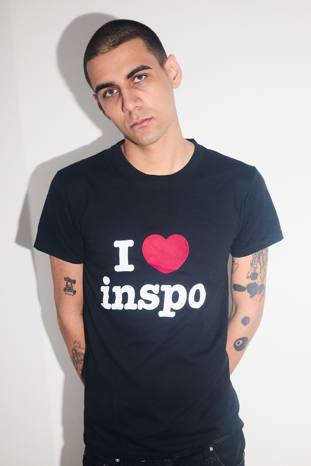 I ❤️ INSPO BLACK T-SHIRT
