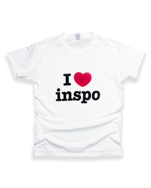 I ❤️ INSPO WHITE T-SHIRT
